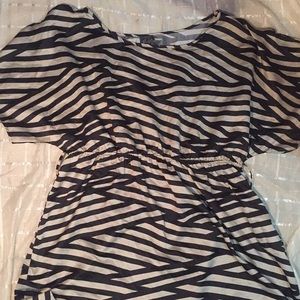 Cute zebra print dress